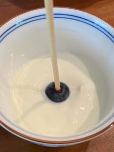 Blaubeere mit Joghurt